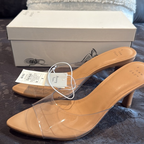 A New Day Clear Lupita Heels - Picture 4 of 5